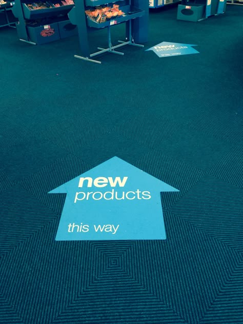 Planning details for floor signs & graphics