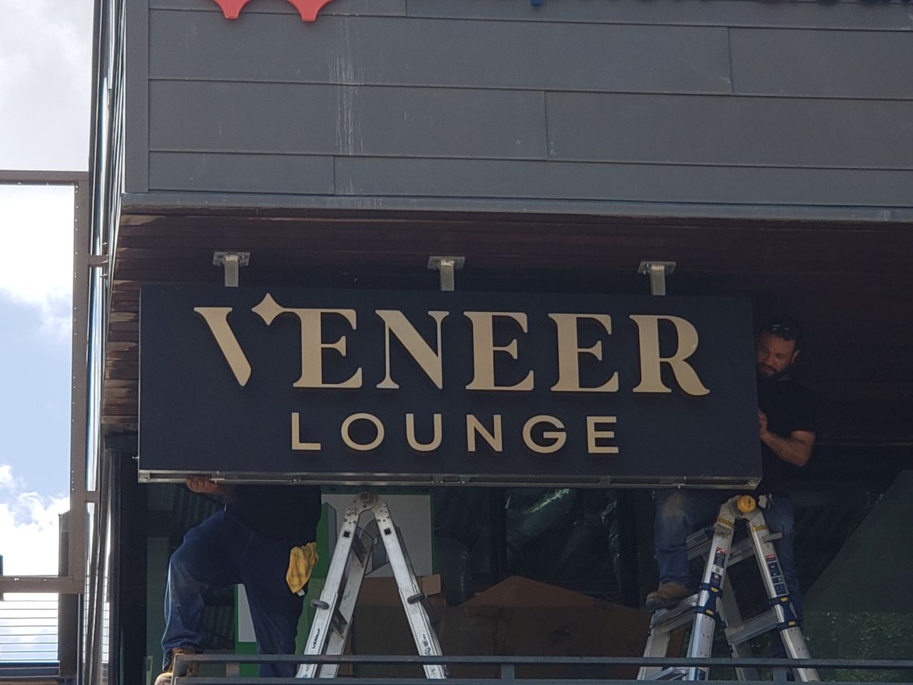 Planning details for hanging signs