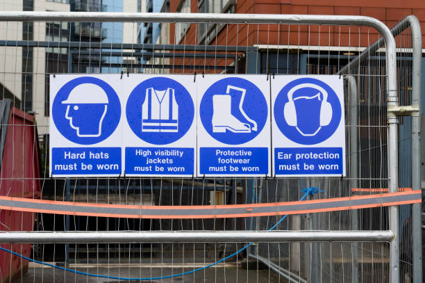 Planning details for health & safety signs
