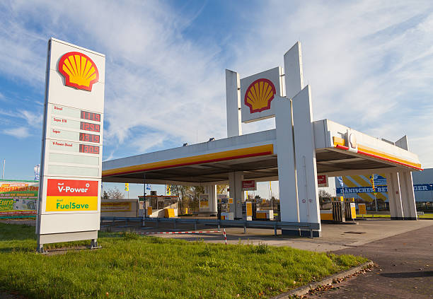 Gas Station Signs sign concept illustration