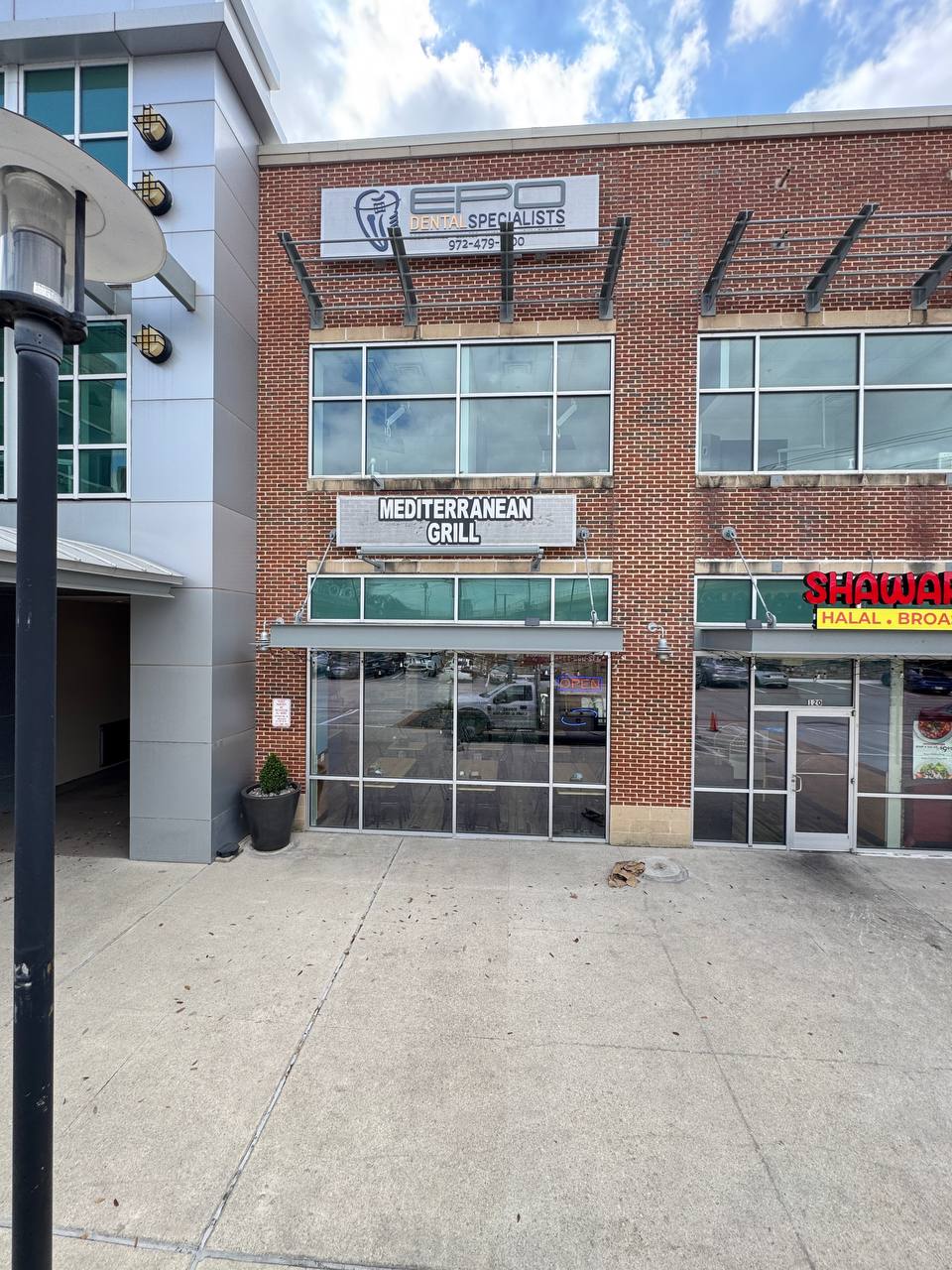 Coordinated new business signs signage
